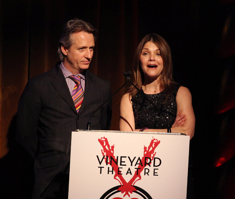 Linus Roache & Kathryn Erbe