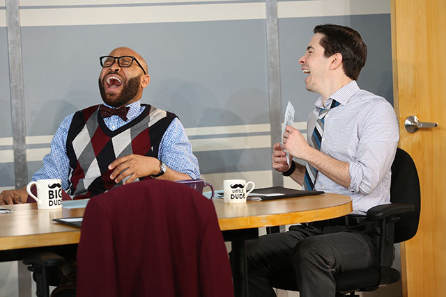 Ugo Chukwu and Justin Long