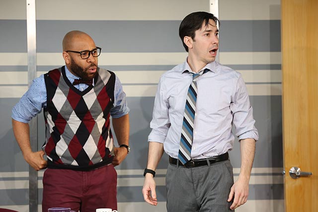Ugo Chukwu and Justin Long